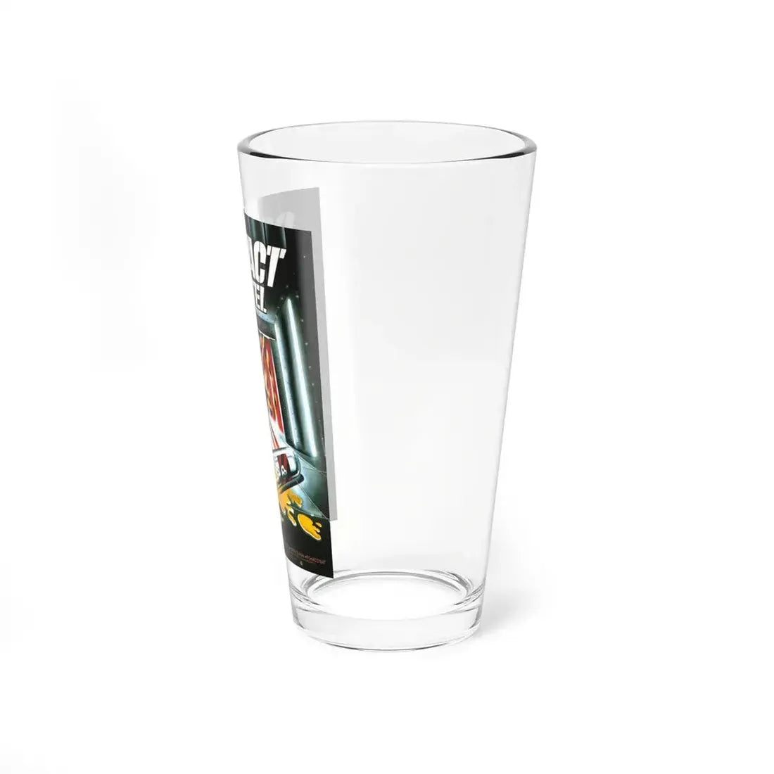 WARNING SIGN (FRENCH) 1985 Movie Poster - Pint Glass 16oz - Go Mug Yourself