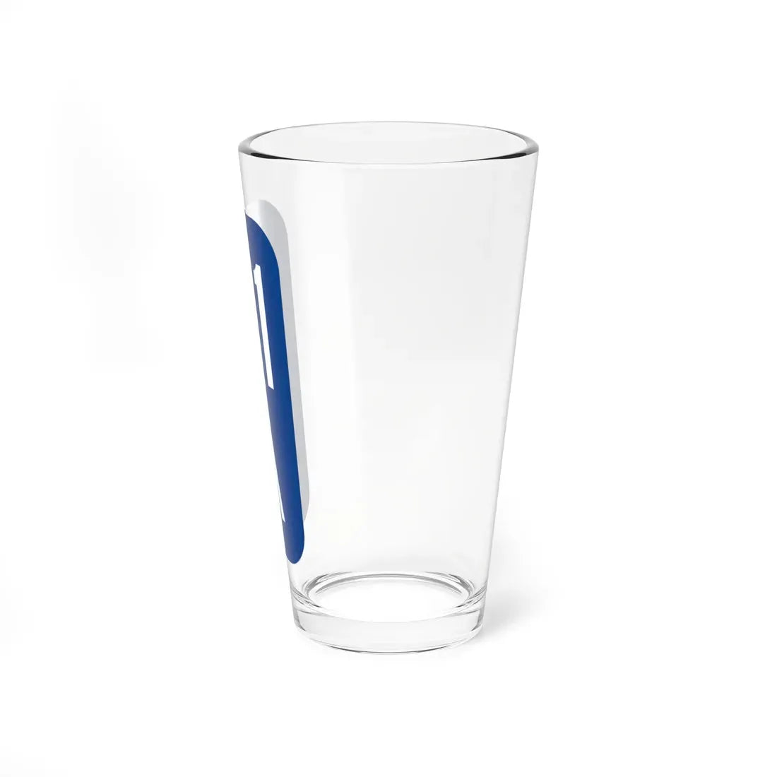 Warren County 21A NY tab (New York) (Road Sign) Pint Glass 16oz - Go Mug Yourself