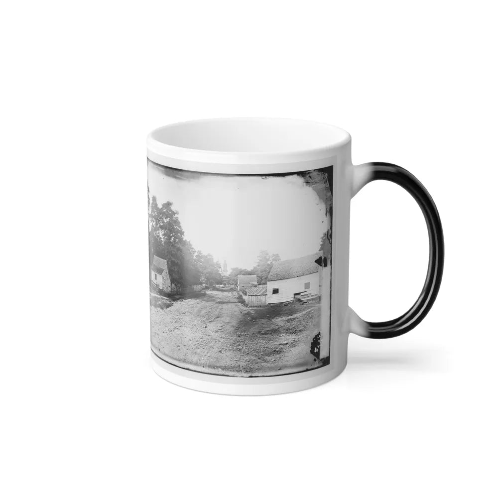 Warrenton, Va. Outskirts of Town With Courthouse in Distance (U.S. Civil War) Color Changing Coffee Mug 11oz-Go Mug Yourself