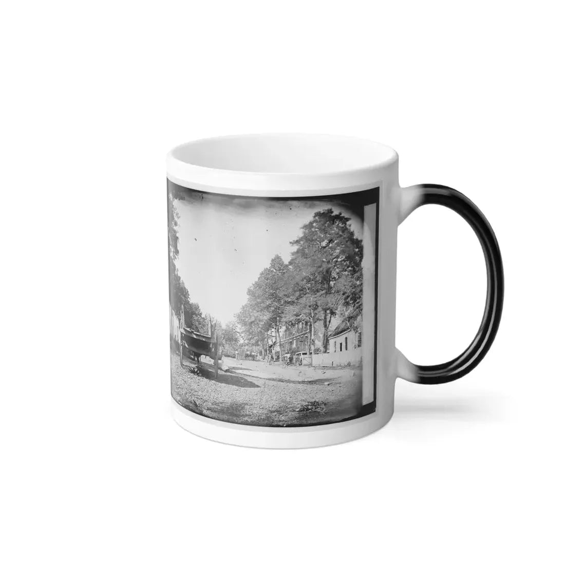 Warrenton, Virginia. Street View (U.S. Civil War) Color Changing Coffee Mug 11oz - Go Mug Yourself