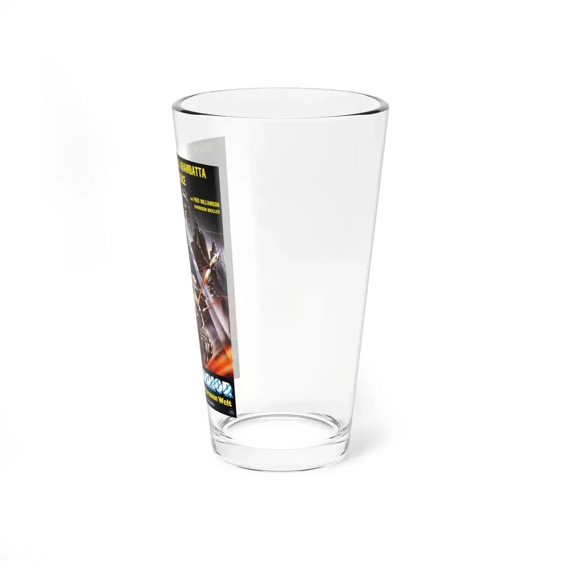 WARRIOR OF THE LOST WORLD (GERMAN) 1983 Movie Poster - Pint Glass 16oz - Go Mug Yourself