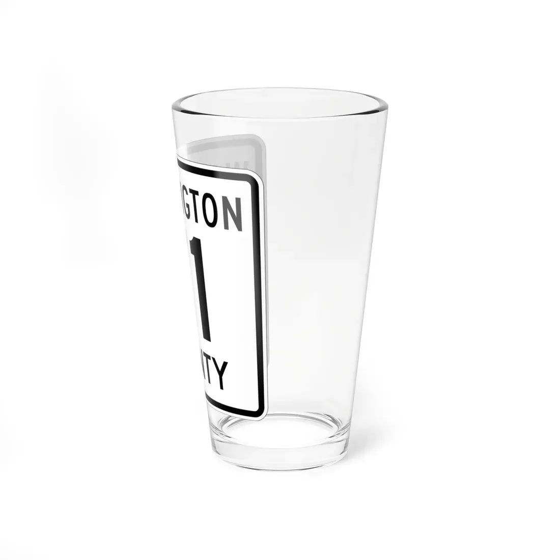 Washington County 71 MN (Minnesota) (Road Sign) Pint Glass 16oz - Go Mug Yourself