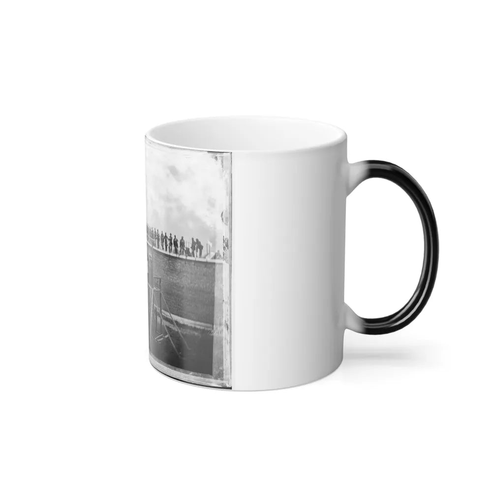 Washington, D.C. Adjusting the Ropes for Hanging the Conspirators (U.S. Civil War) Color Changing Coffee Mug 11oz-Go Mug Yourself