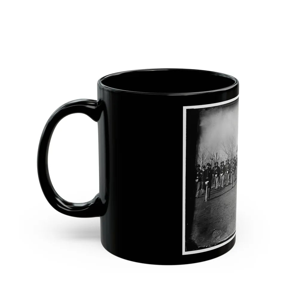 Washington, D.C. Company I, 9th Veteran Reserve Corps, At Washington Circle (U.S. Civil War) Black Coffee Mug-Go Mug Yourself