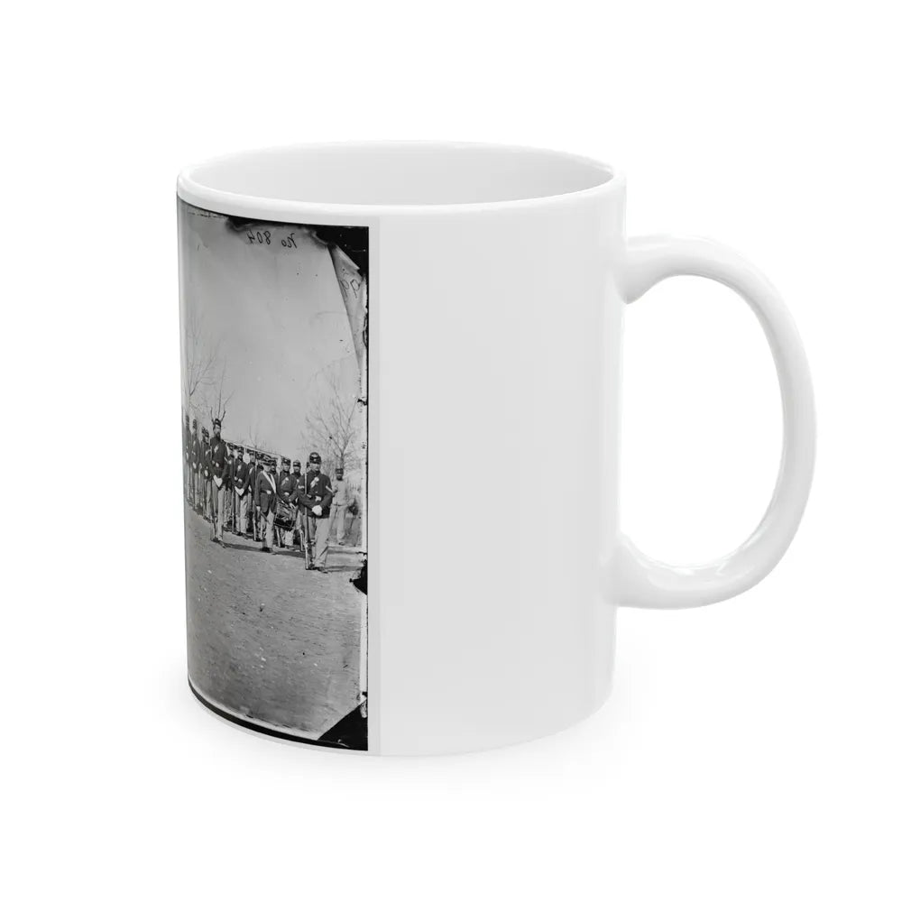 Washington, D.C. Company I, 9th Veteran Reserve Corps, At Washington Circle (U.S. Civil War) White Coffee Mug-Go Mug Yourself