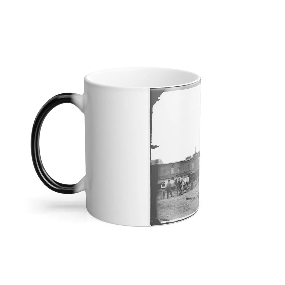Washington, D.C. Field Relief Wagons and Workers of U.S. Sanitary Commission (U.S. Civil War) Color Changing Coffee Mug 11oz-Go Mug Yourself