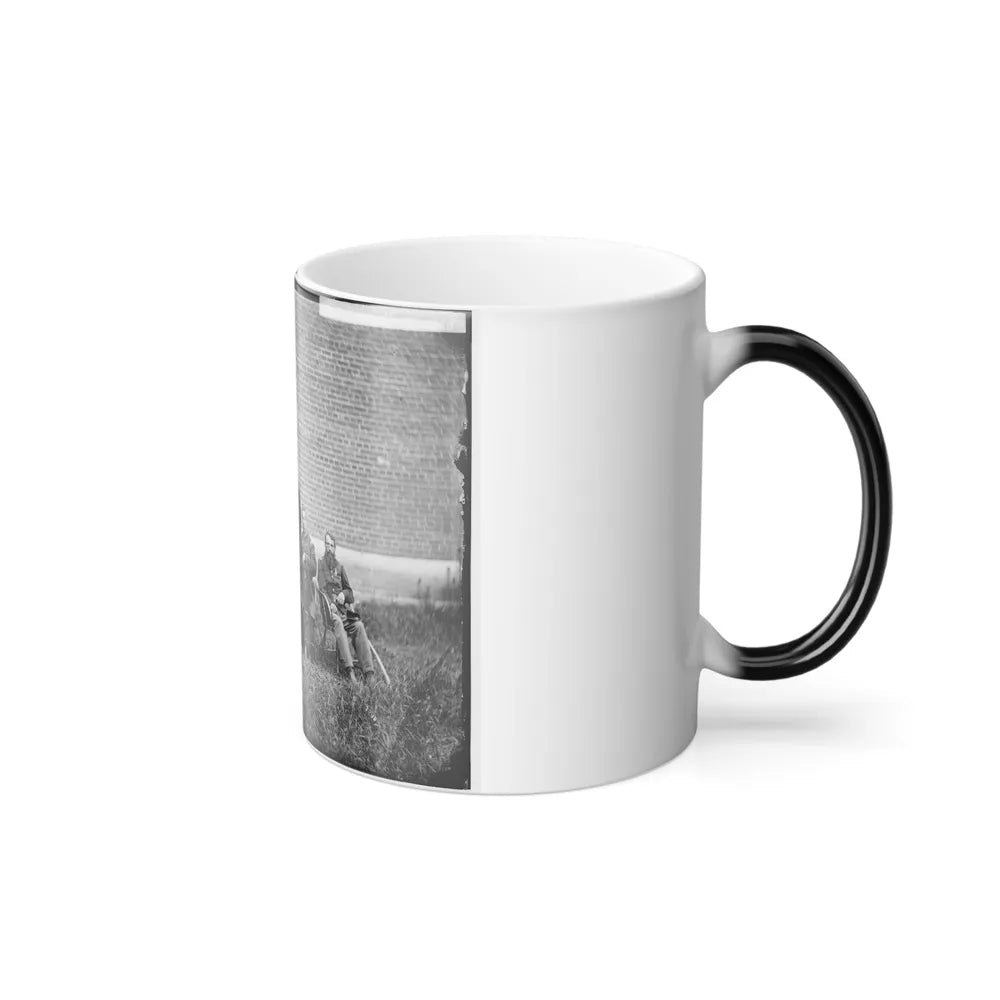 Washington, D.C. Gen. John F. Hartranft and Staff, Responsible for Securing the Conspirators at the Arsenal (U.S. Civil War) Color Changing Coffee Mug 11oz-Go Mug Yourself