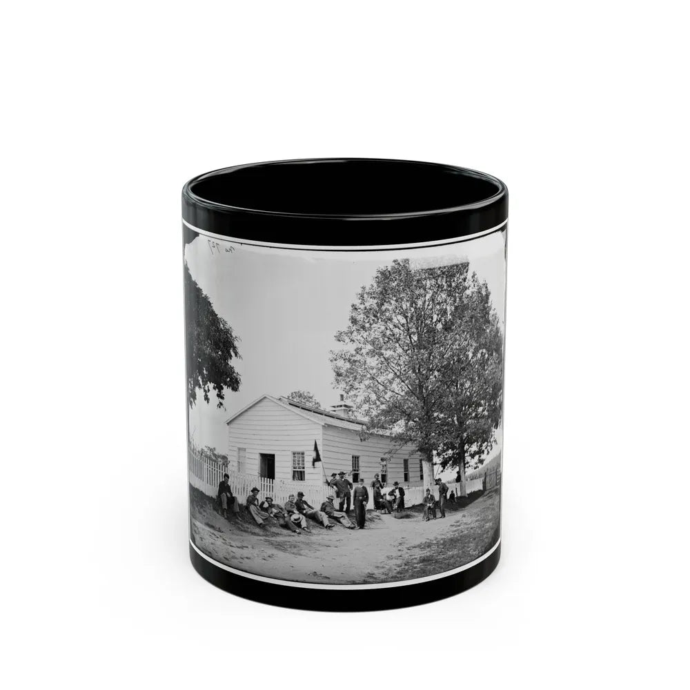 Washington, D.C. Hospitals, Signal Corps Camp Quarters Near Georgetown (U.S. Civil War) Black Coffee Mug-11oz-Go Mug Yourself