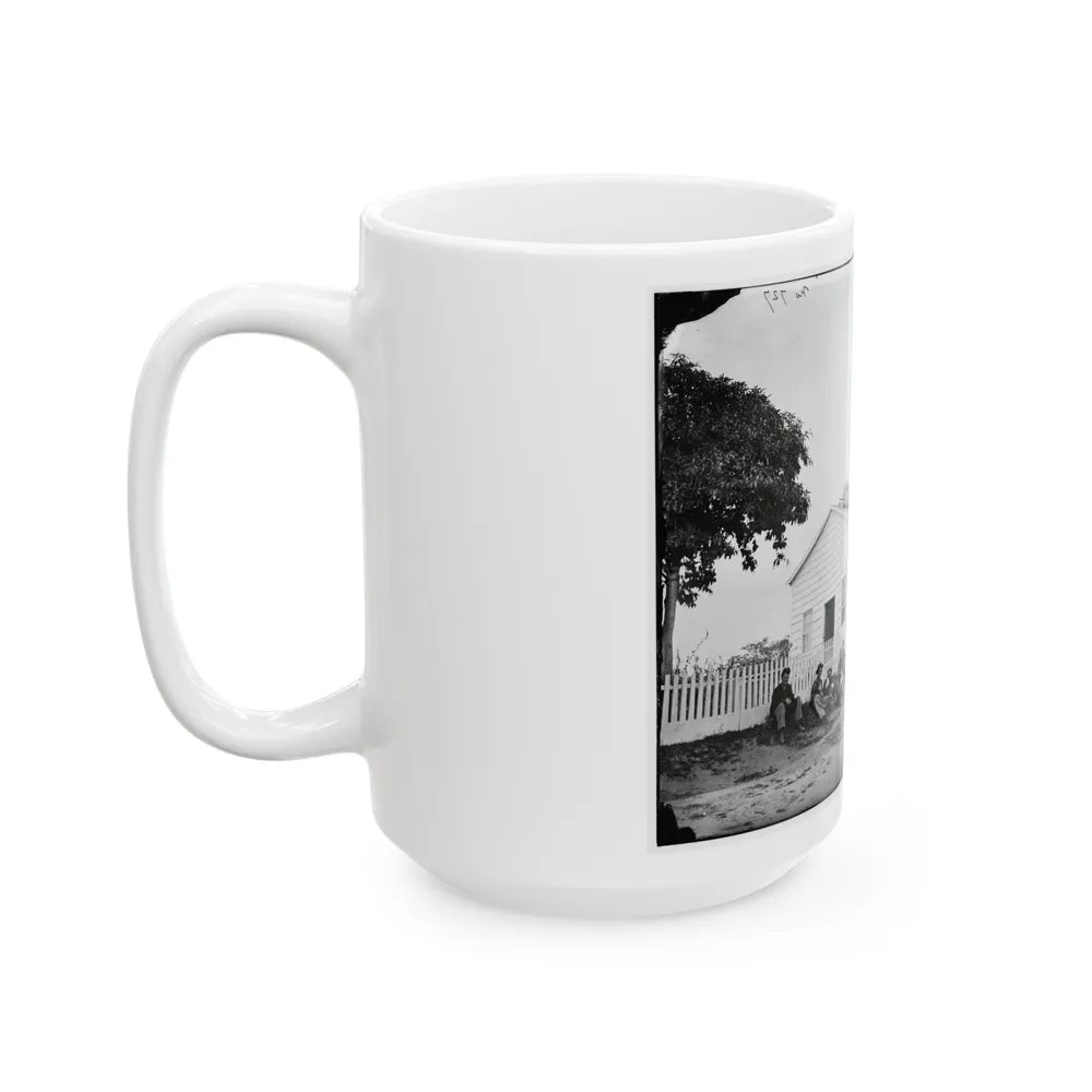 Washington, D.C. Hospitals, Signal Corps Camp Quarters Near Georgetown (U.S. Civil War) White Coffee Mug-Go Mug Yourself