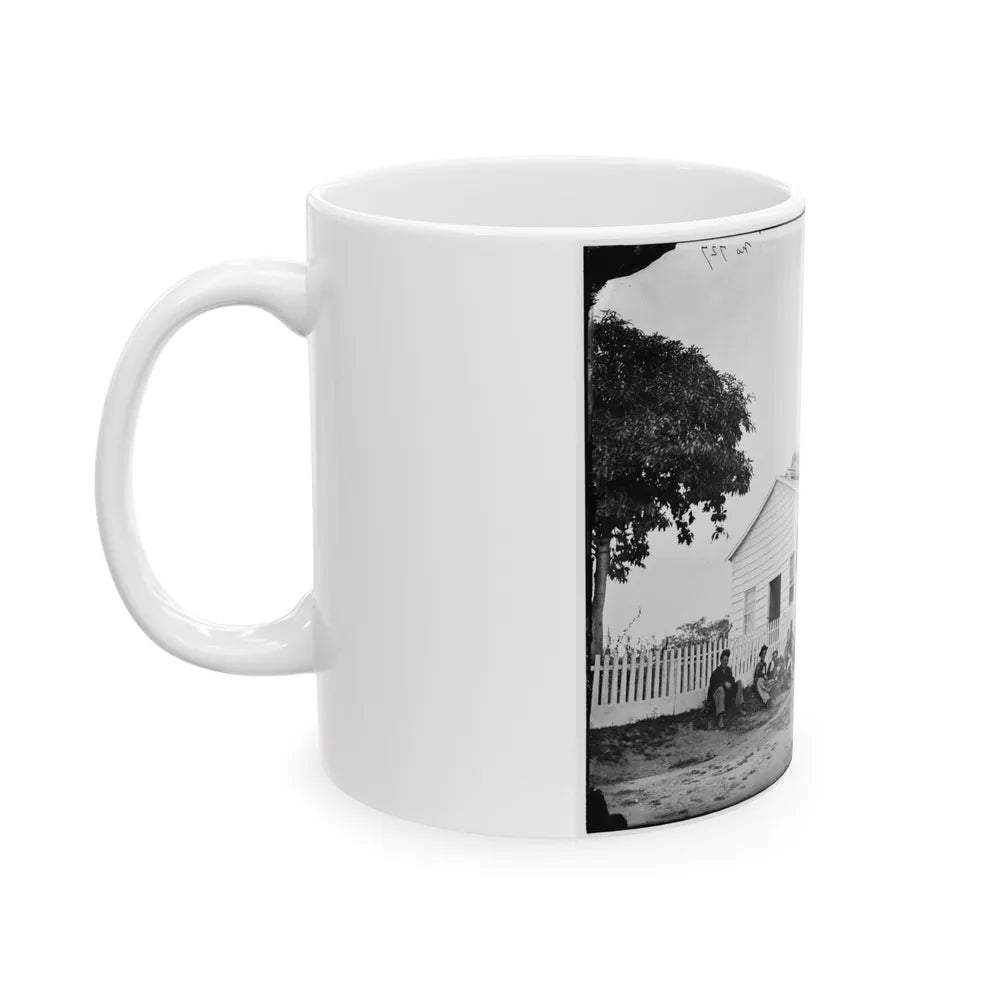 Washington, D.C. Hospitals, Signal Corps Camp Quarters Near Georgetown (U.S. Civil War) White Coffee Mug-Go Mug Yourself