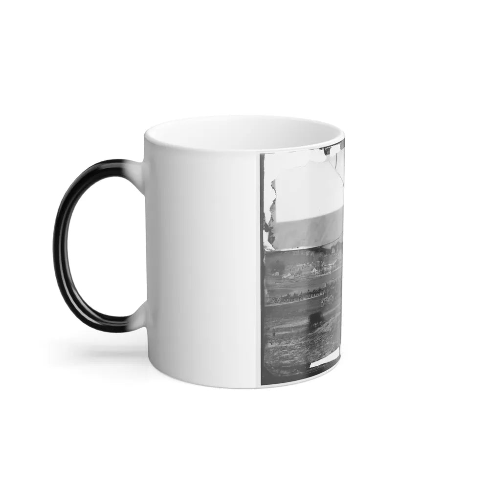 Washington, D.C., Vicinity. 17Th New York Battery, With Horses Harnessed to Guns (U.S. Civil War) Color Changing Coffee Mug 11oz-Go Mug Yourself