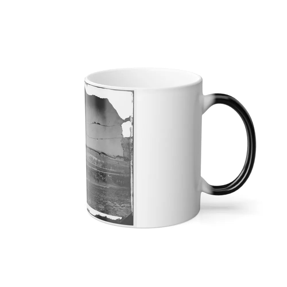 Washington, D.C., Vicinity. 17Th New York Battery, With Horses Harnessed to Guns (U.S. Civil War) Color Changing Coffee Mug 11oz-Go Mug Yourself