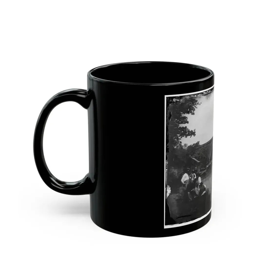 Washington, D.C. Cabin John Bridge In Nearby Maryland (U.S. Civil War) Black Coffee Mug - Go Mug Yourself