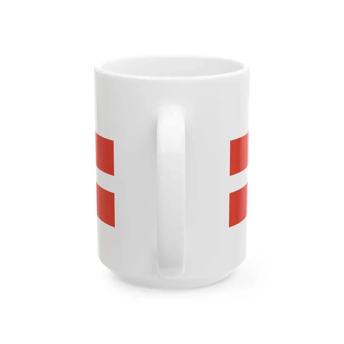 Washington D.C. Flag design Charles Dunn 1924 (United States) White Coffee Mug - Go Mug Yourself