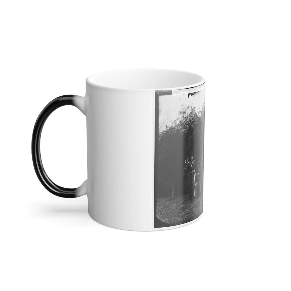Washington, District of Columbia (Vicinity). Officers of 3D U.S. Infantry (U.S. Civil War) Color Changing Coffee Mug 11oz-Go Mug Yourself