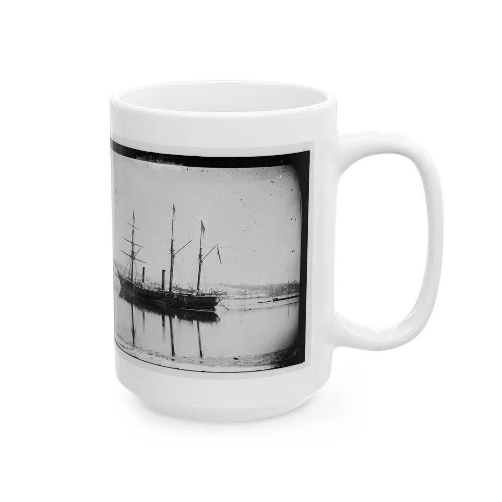 Washington, District Of Columbia. Brazilian Steamer 001 (U.S. Civil War) White Coffee Mug-Go Mug Yourself