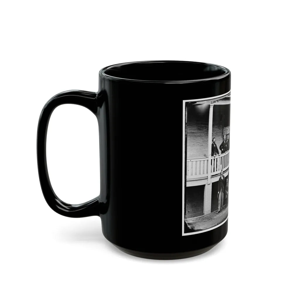 Washington, District Of Columbia. Capt. D.G. Thomas, M.S.K. (U.S. Civil War) Black Coffee Mug-Go Mug Yourself
