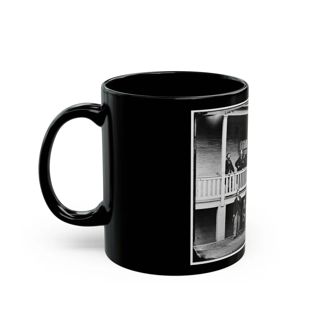 Washington, District Of Columbia. Capt. D.G. Thomas, M.S.K. (U.S. Civil War) Black Coffee Mug-Go Mug Yourself