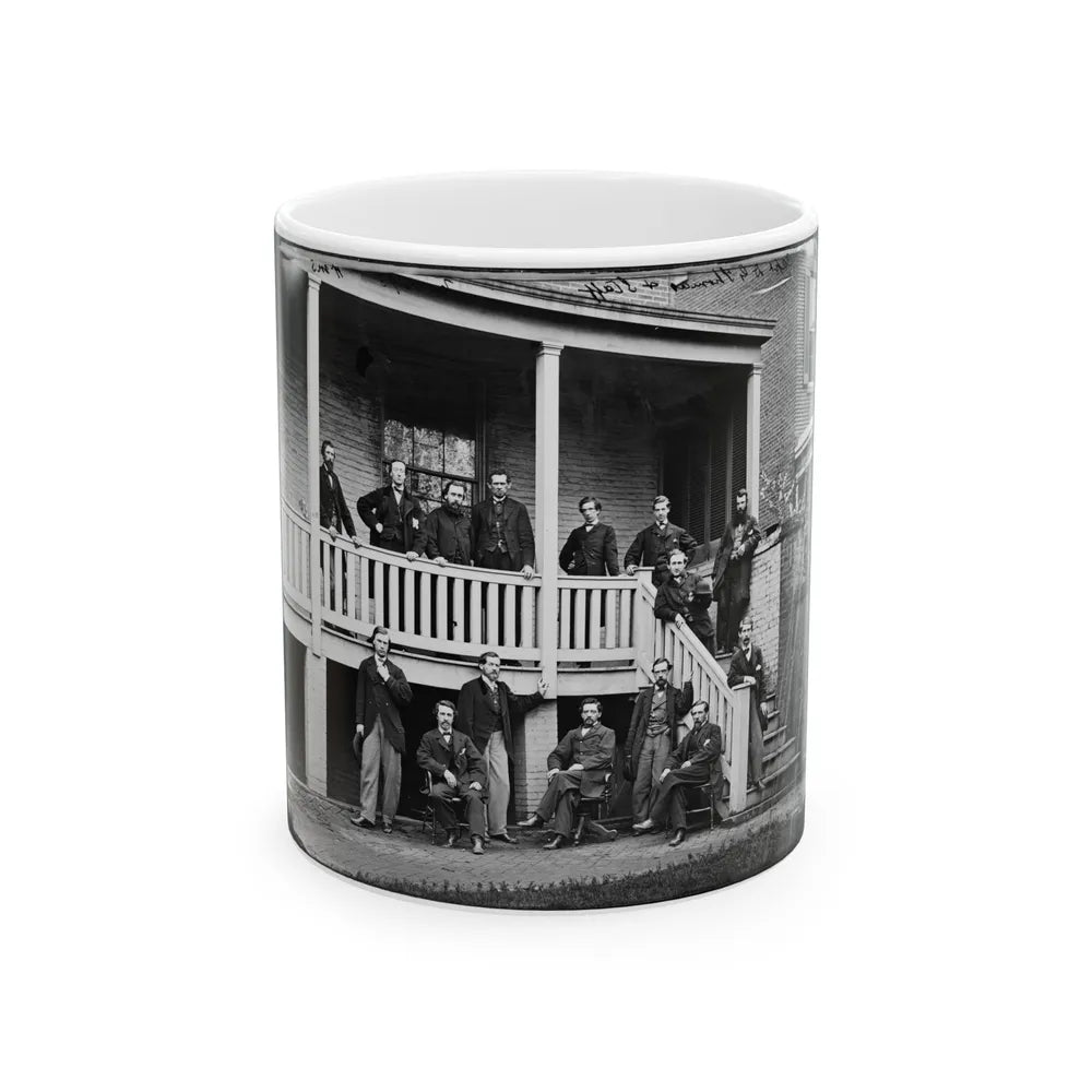 Washington, District Of Columbia. Capt. D.G. Thomas, M.S.K. (U.S. Civil War) White Coffee Mug-11oz-Go Mug Yourself