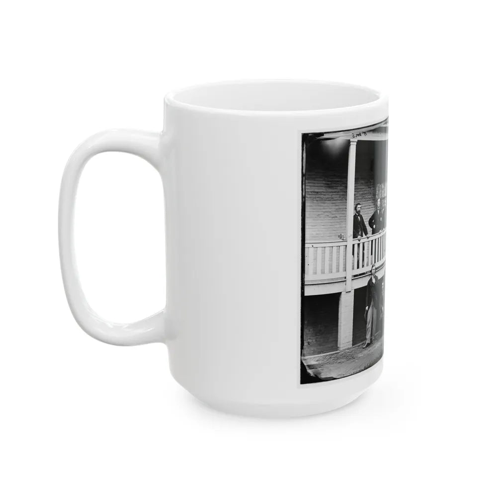 Washington, District Of Columbia. Capt. D.G. Thomas, M.S.K. (U.S. Civil War) White Coffee Mug-Go Mug Yourself