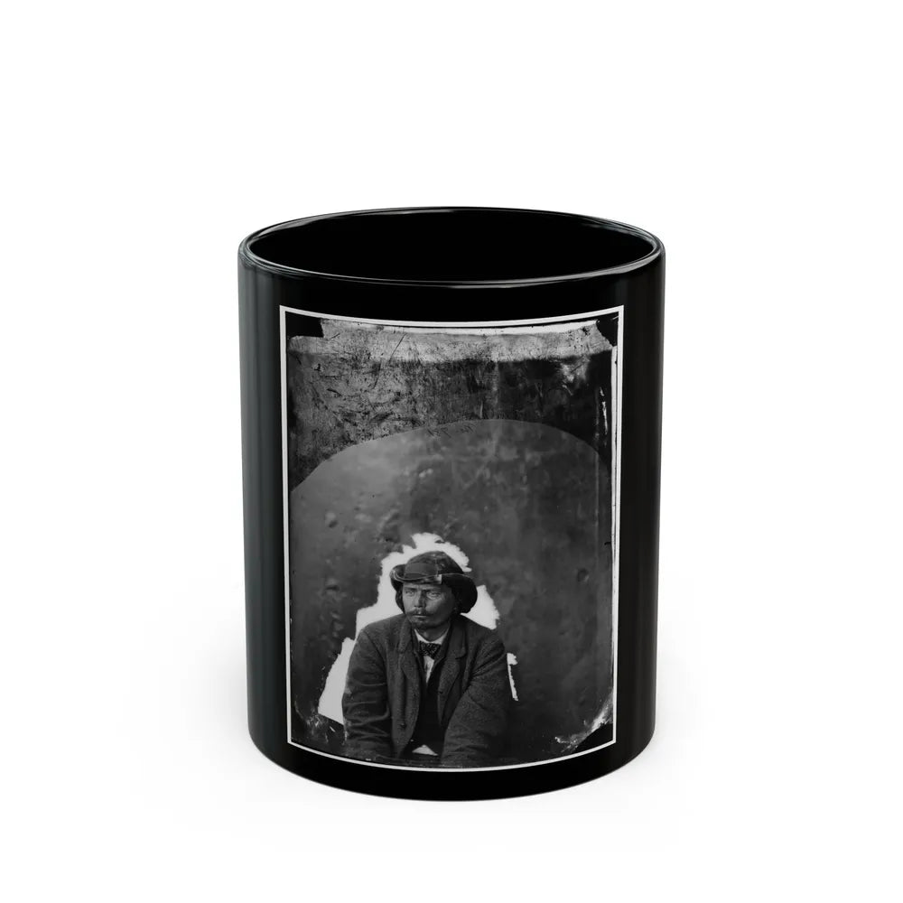 Washington Navy Yard, D.C. George A. Atzerodt, A Conspirator (U.S. Civil War) Black Coffee Mug-11oz-Go Mug Yourself