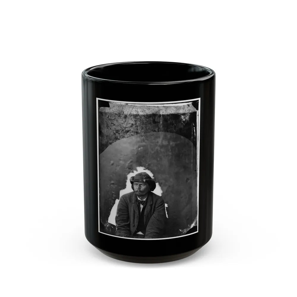 Washington Navy Yard, D.C. George A. Atzerodt, A Conspirator (U.S. Civil War) Black Coffee Mug-15oz-Go Mug Yourself