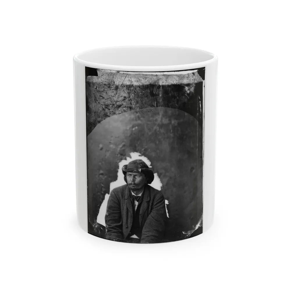 Washington Navy Yard, D.C. George A. Atzerodt, A Conspirator (U.S. Civil War) White Coffee Mug-11oz-Go Mug Yourself