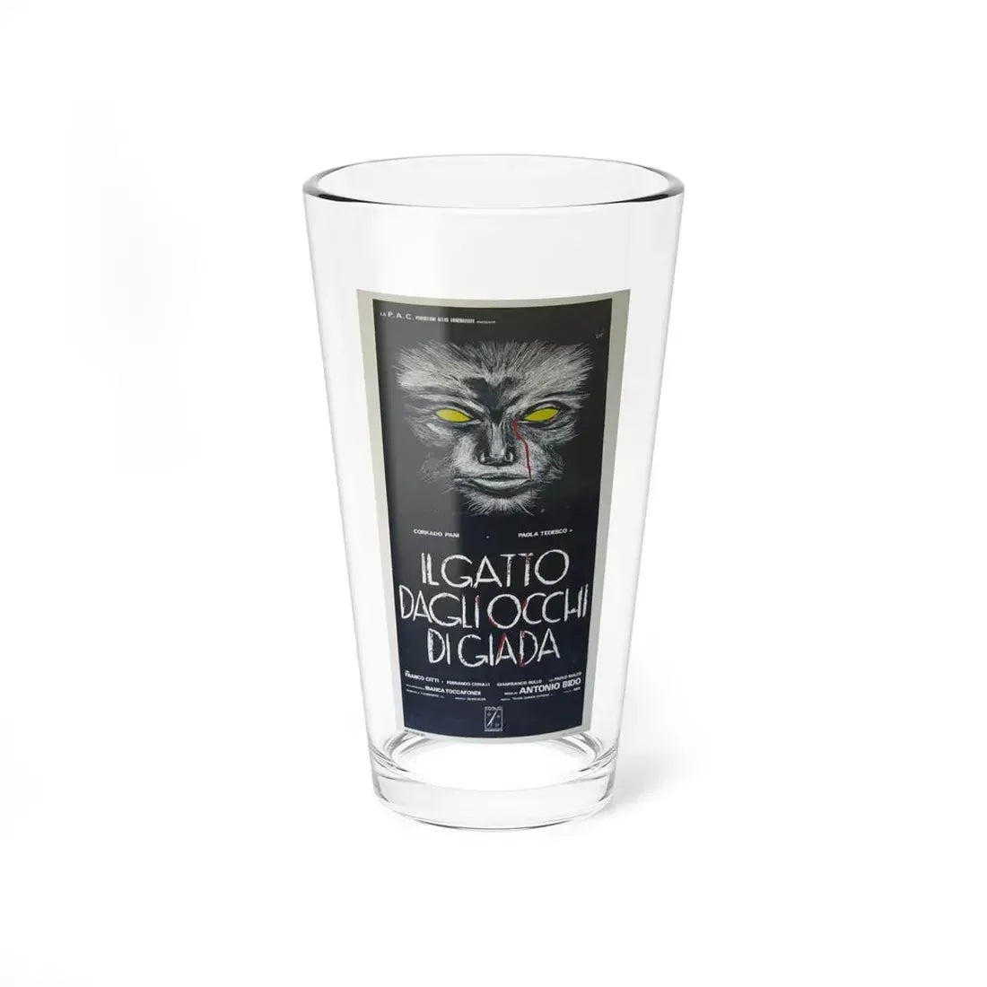 WATCH ME WHEN I KILL (2) 1977 Movie Poster - Pint Glass 16oz 16oz - Go Mug Yourself