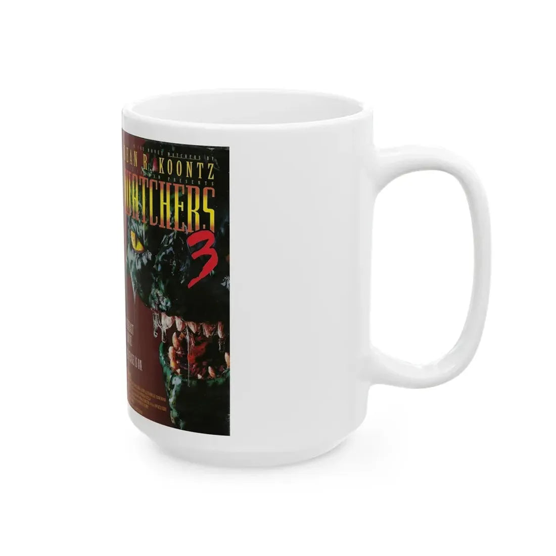 WATCHERS 3 (VHS COVER) - White Coffee Mug - Go Mug Yourself