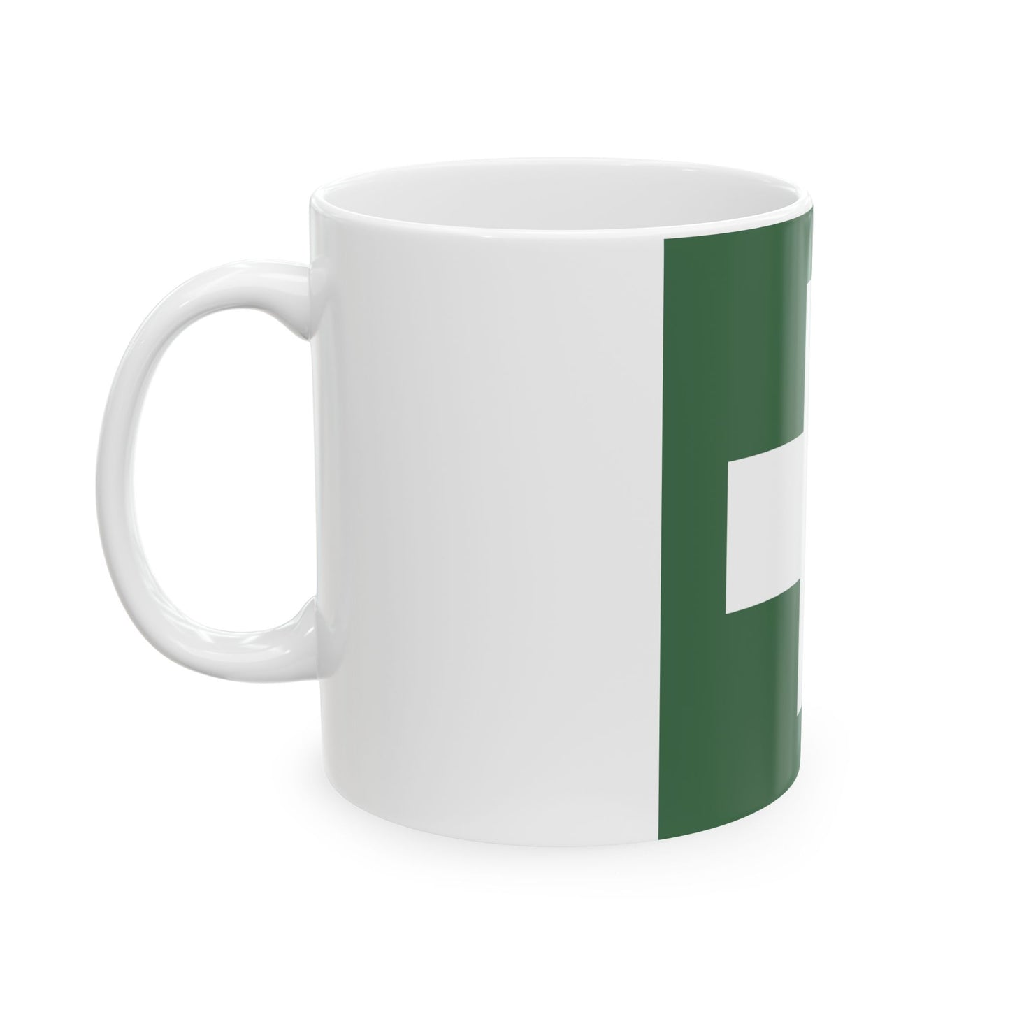 Water ambulance service flag Hungary (Hungary) White Coffee Mug-Go Mug Yourself