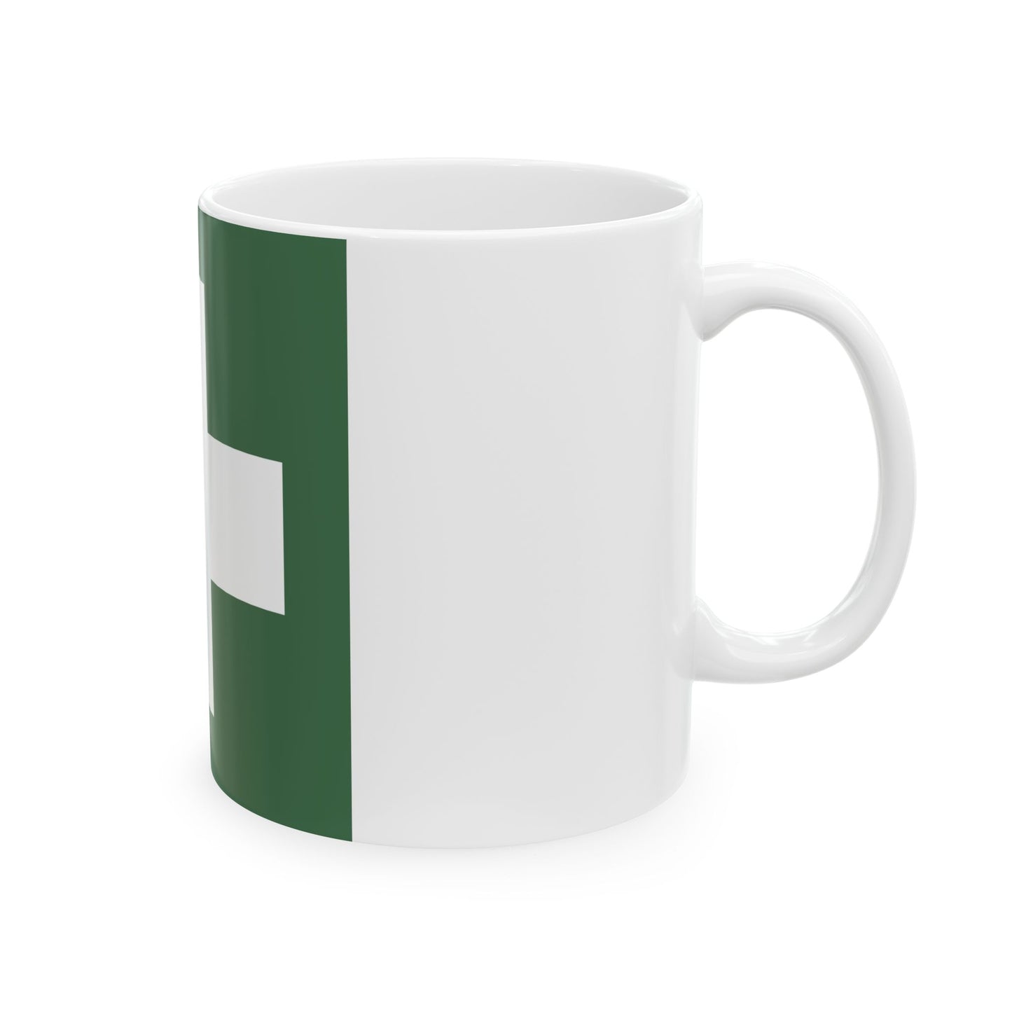 Water ambulance service flag Hungary (Hungary) White Coffee Mug-Go Mug Yourself