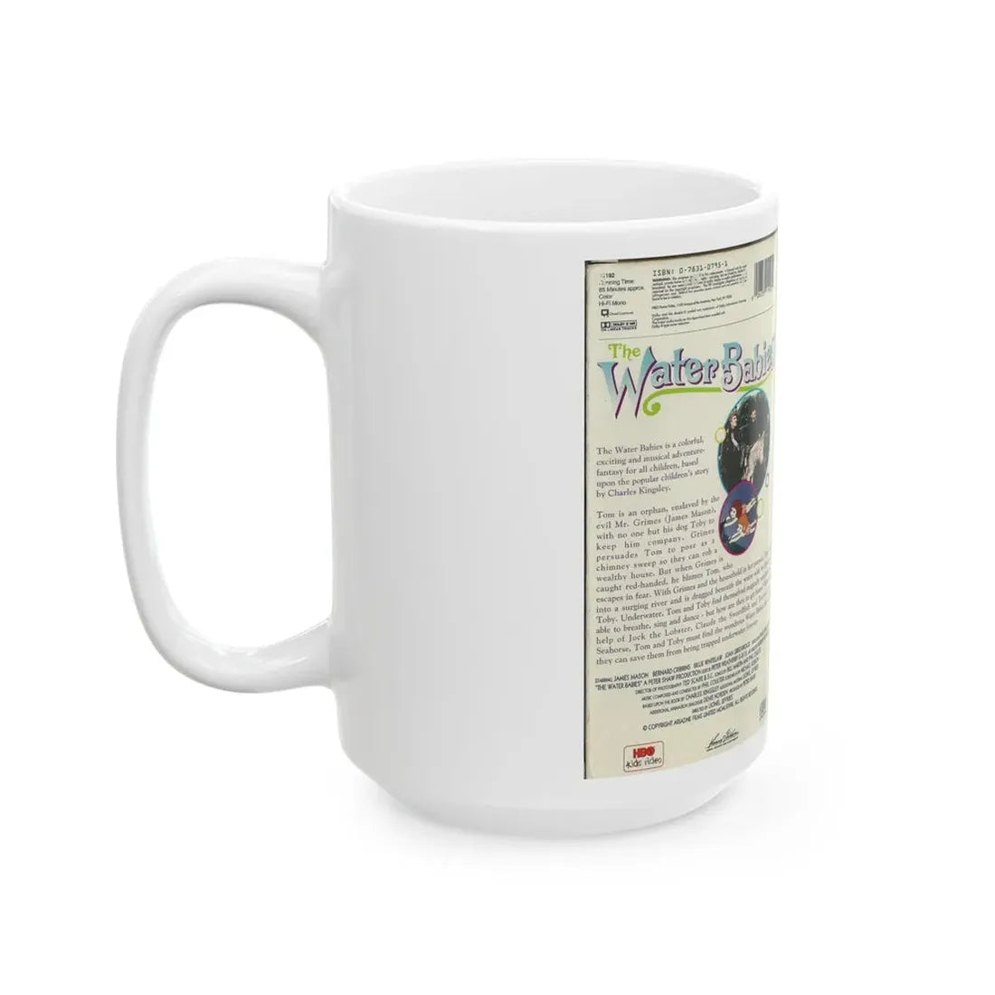 WATER BABIES (VHS COVER) - White Coffee Mug - Go Mug Yourself