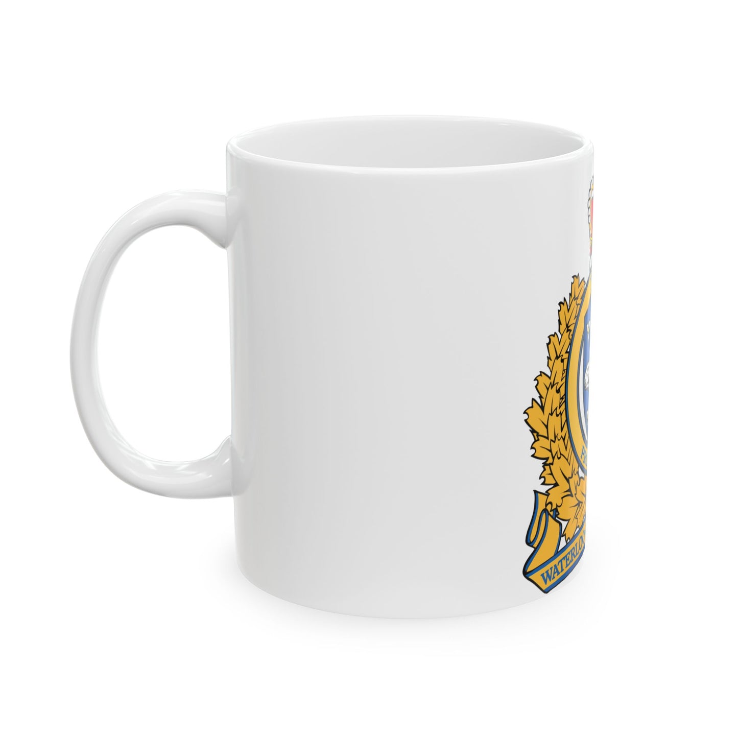 Waterloo Regional Police - White Coffee Mug-Go Mug Yourself