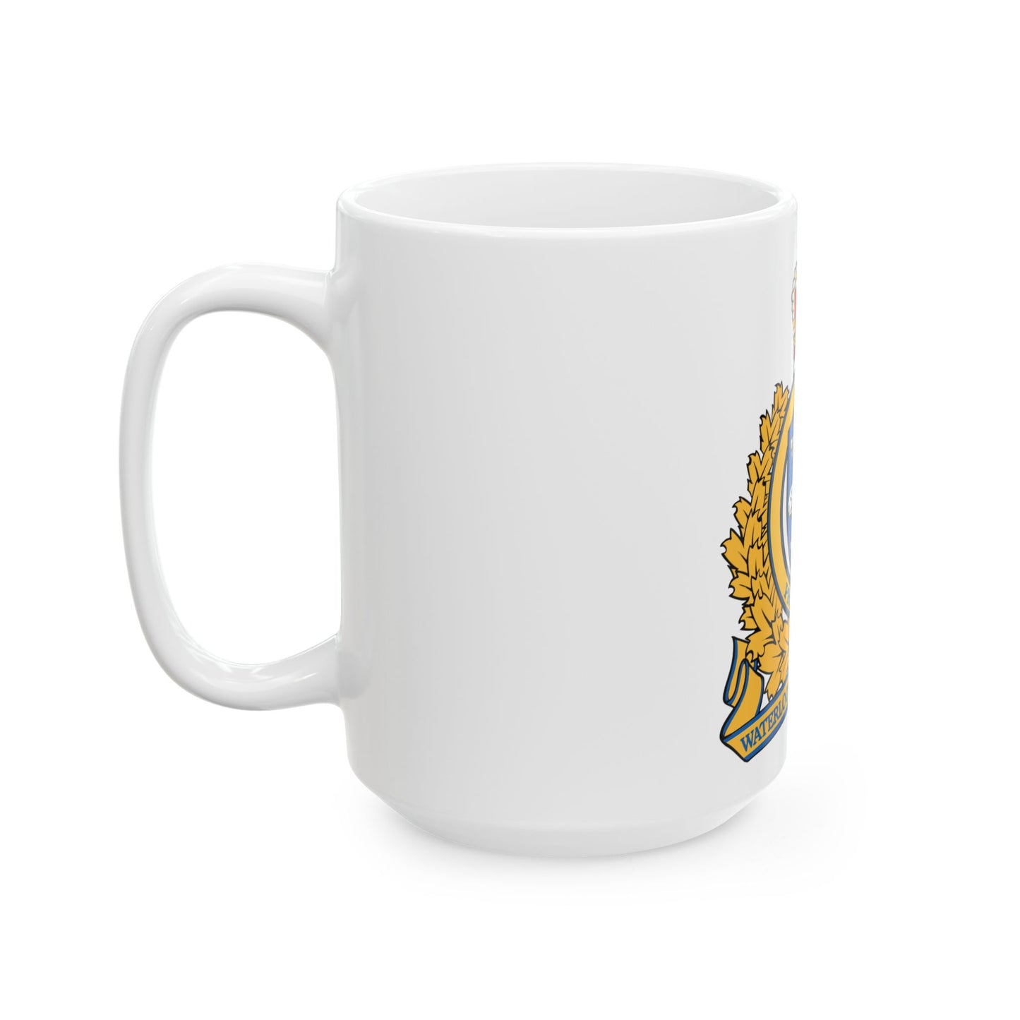 Waterloo Regional Police - White Coffee Mug-Go Mug Yourself