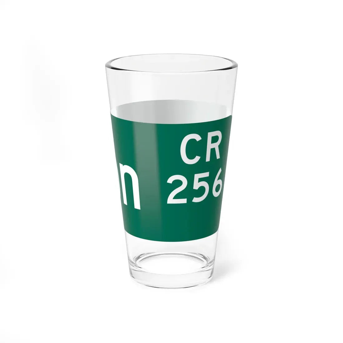 Wayne County 256 NY blade sign (New York) (Road Sign) Pint Glass 16oz - Go Mug Yourself