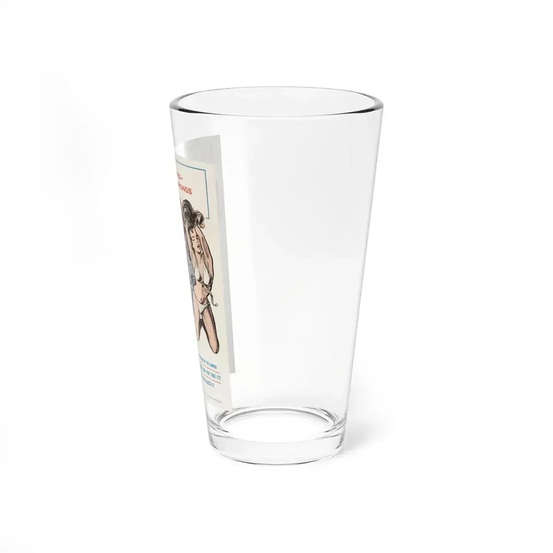 WEIRD, WICKED WORLD! 1964 Movie Poster - Pint Glass 16oz - Go Mug Yourself