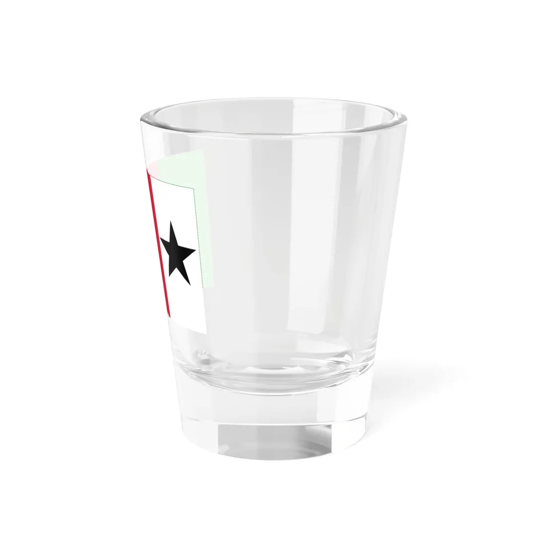 Welsh Tricolour with star (United Kingdom) Shot Glass 1.5oz - Go Mug Yourself
