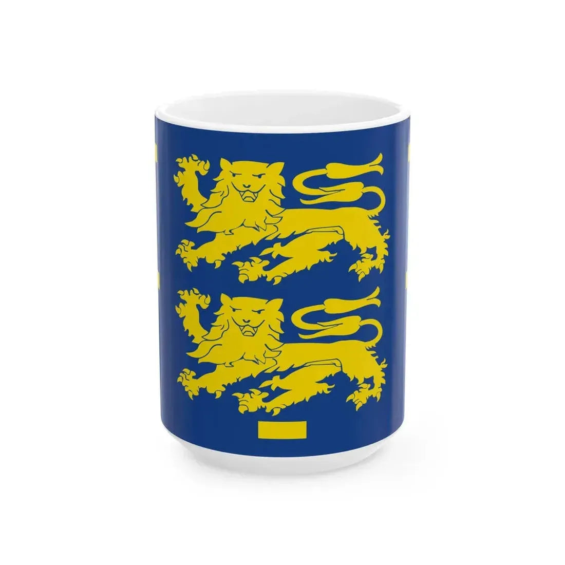 West-Friesland vlag (Netherlands) White Coffee Mug 15oz - Go Mug Yourself
