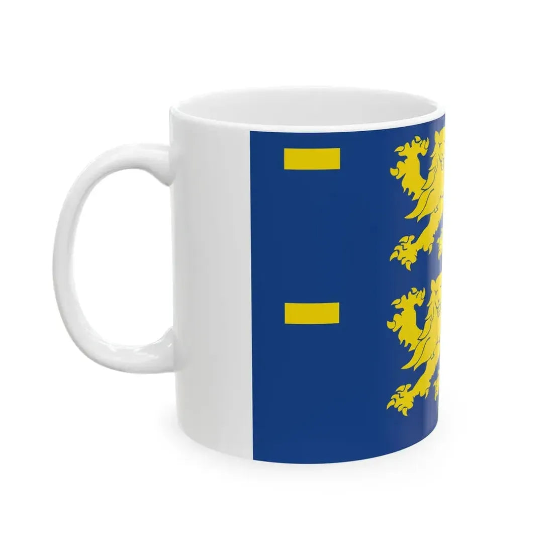 West-Friesland vlag (Netherlands) White Coffee Mug - Go Mug Yourself