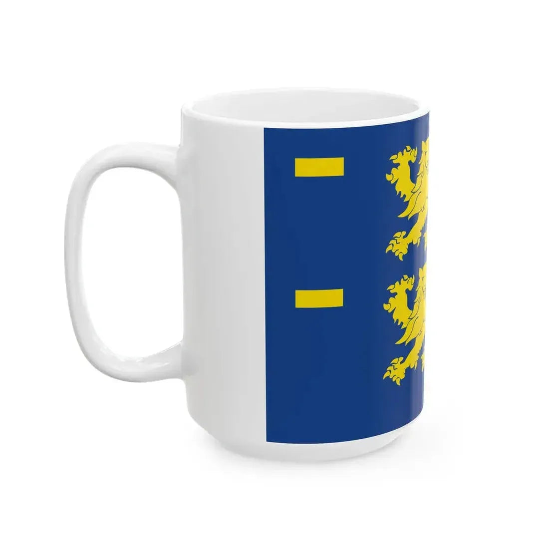 West-Friesland vlag (Netherlands) White Coffee Mug - Go Mug Yourself