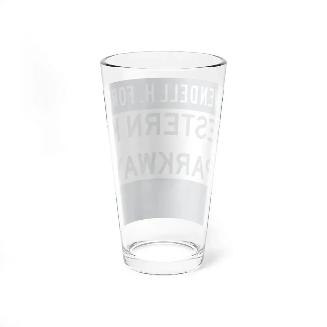 Western Kentucky Parkway (Kentucky) (Road Sign) Pint Glss 16oz - Go Mug Yourself