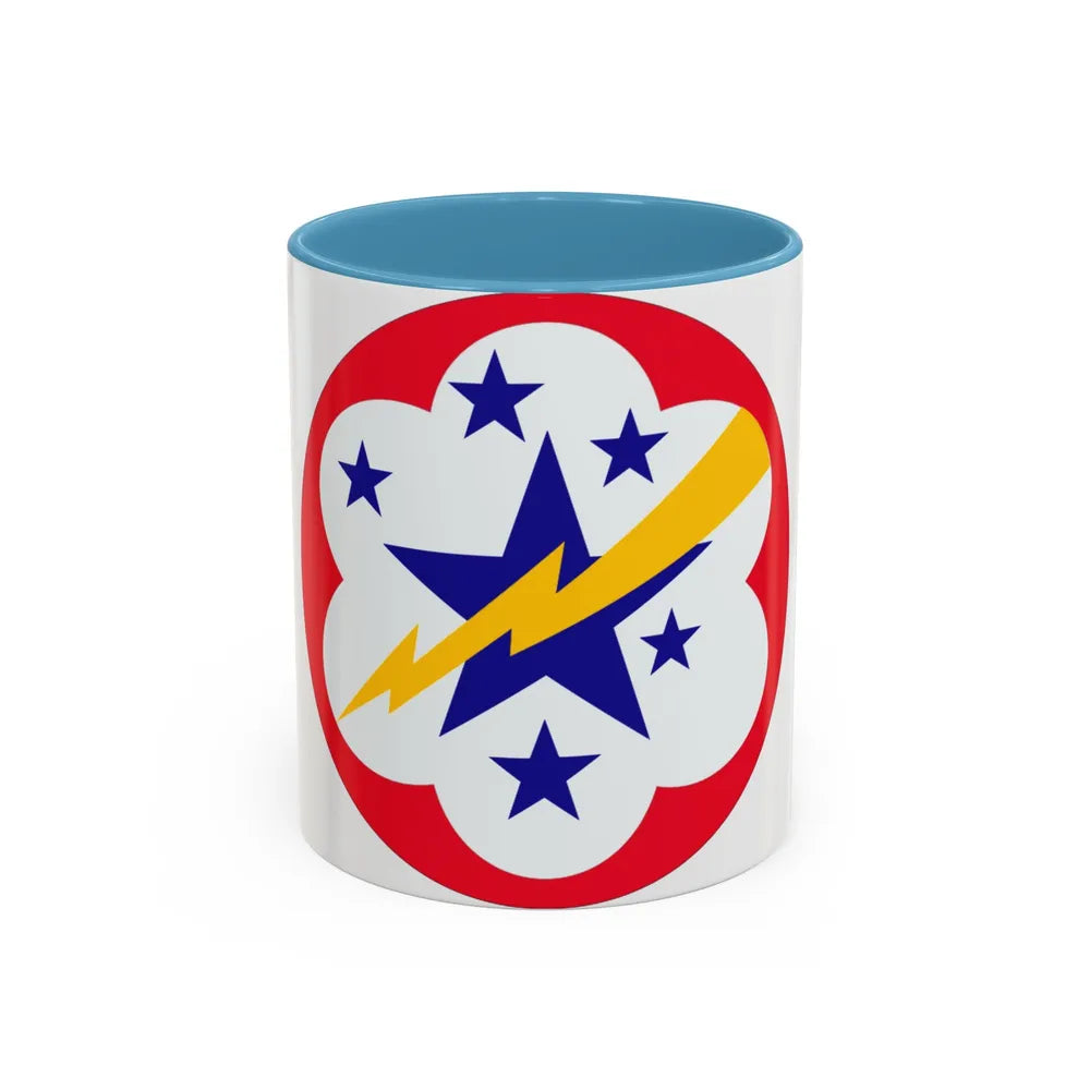 Western Pacific United States Forces (U.S. Army) Accent Coffee Mug 11oz Light Blue - Go Mug Yourself