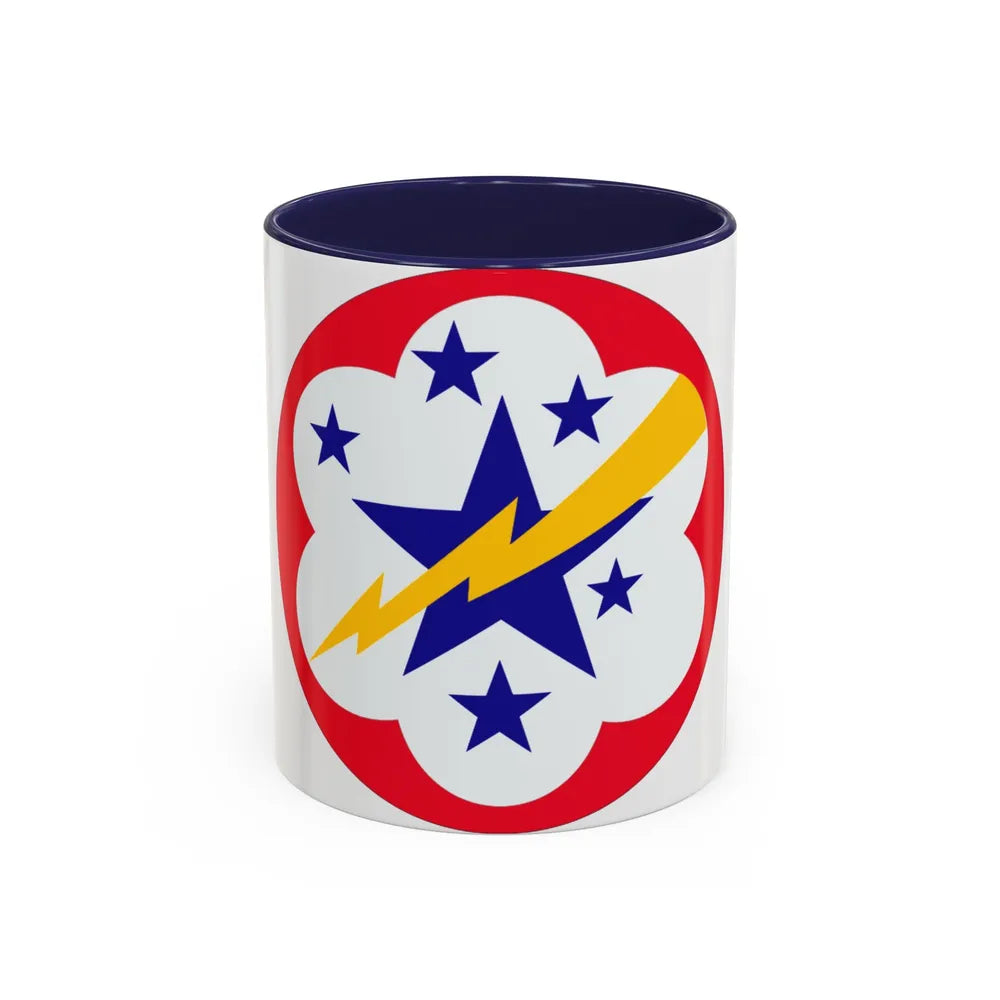 Western Pacific United States Forces (U.S. Army) Accent Coffee Mug 11oz Navy - Go Mug Yourself