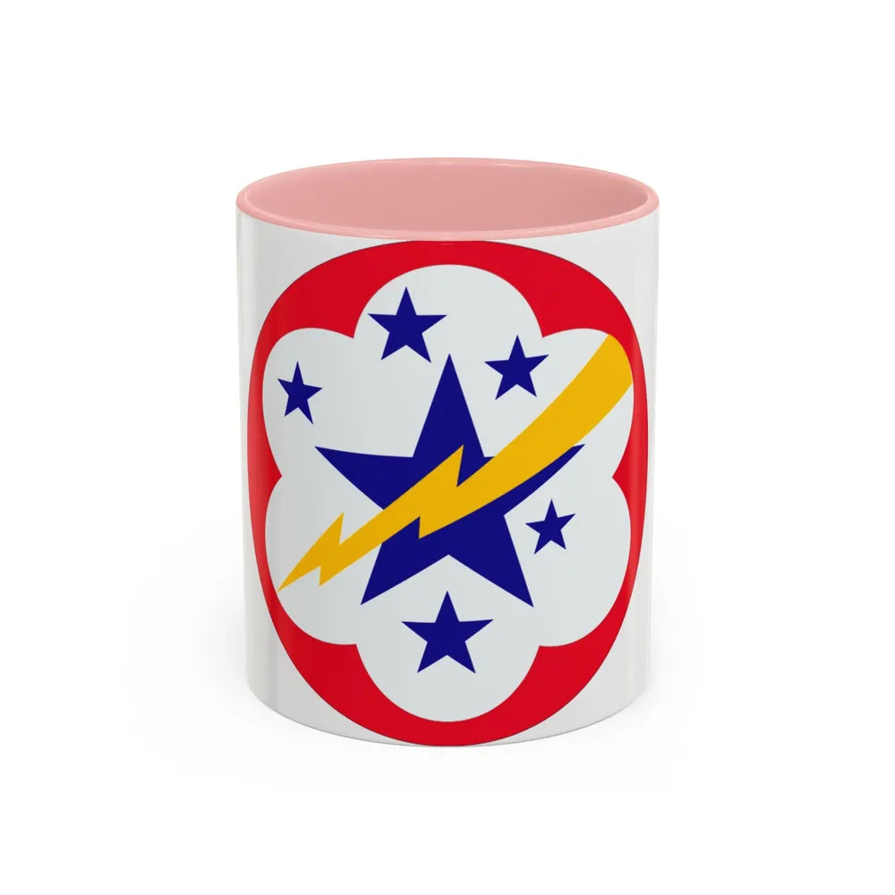 Western Pacific United States Forces (U.S. Army) Accent Coffee Mug 11oz Pink - Go Mug Yourself