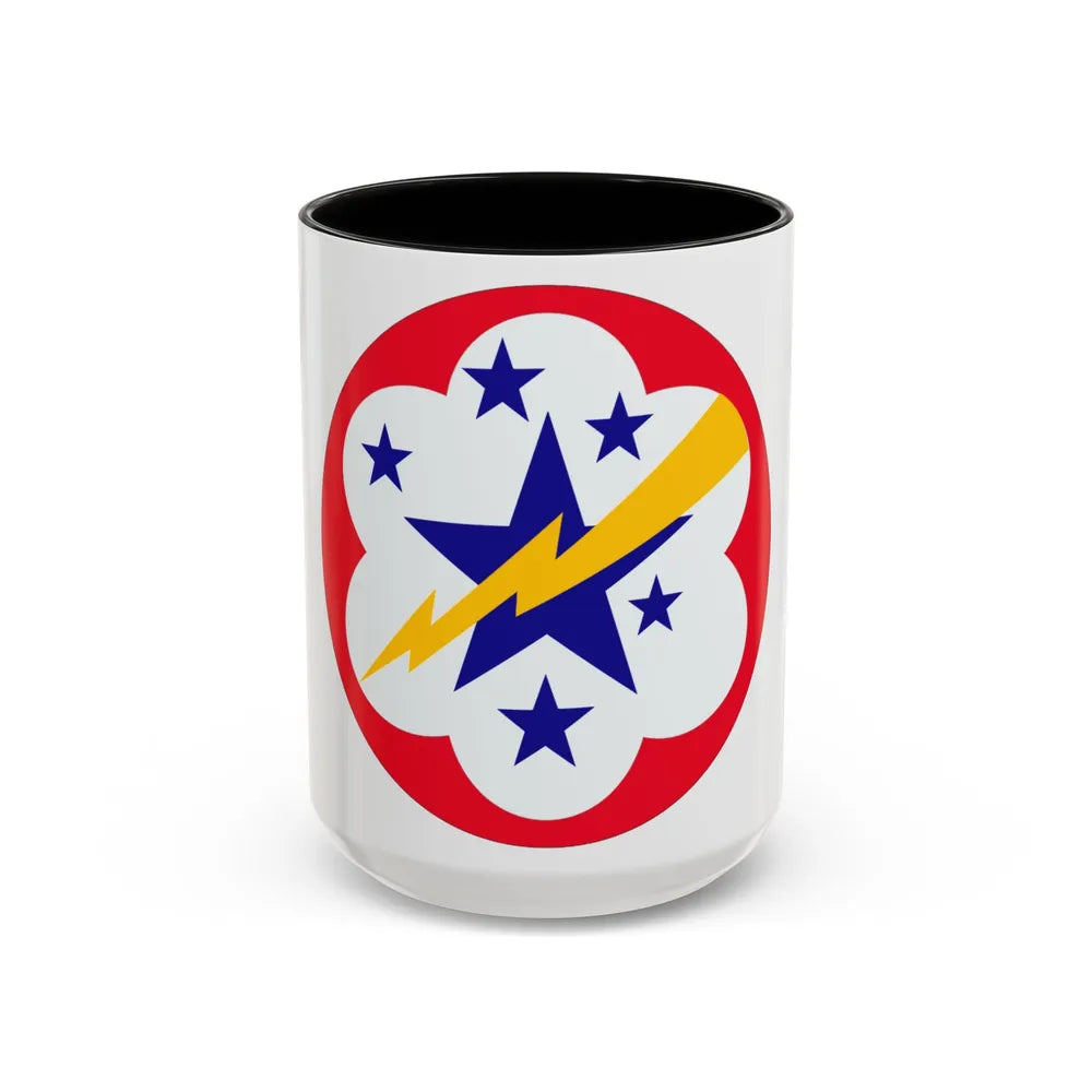 Western Pacific United States Forces (U.S. Army) Accent Coffee Mug 15oz Black - Go Mug Yourself