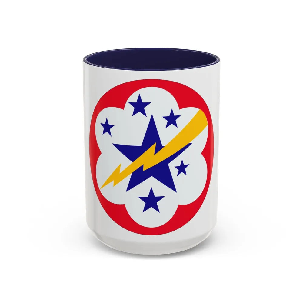 Western Pacific United States Forces (U.S. Army) Accent Coffee Mug 15oz Navy - Go Mug Yourself