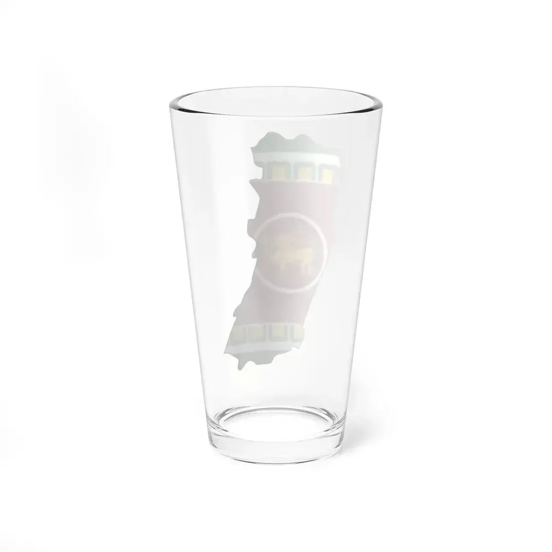 Western Province Flag-map (Sri Lanka) Pint Glass 16oz - Go Mug Yourself