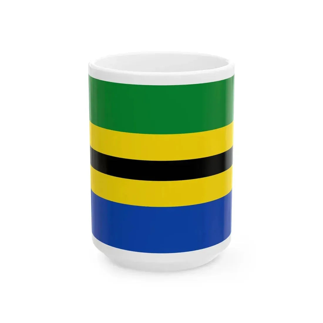 Westerveld gemeentevlag (Netherlands) White Coffee Mug 15oz - Go Mug Yourself