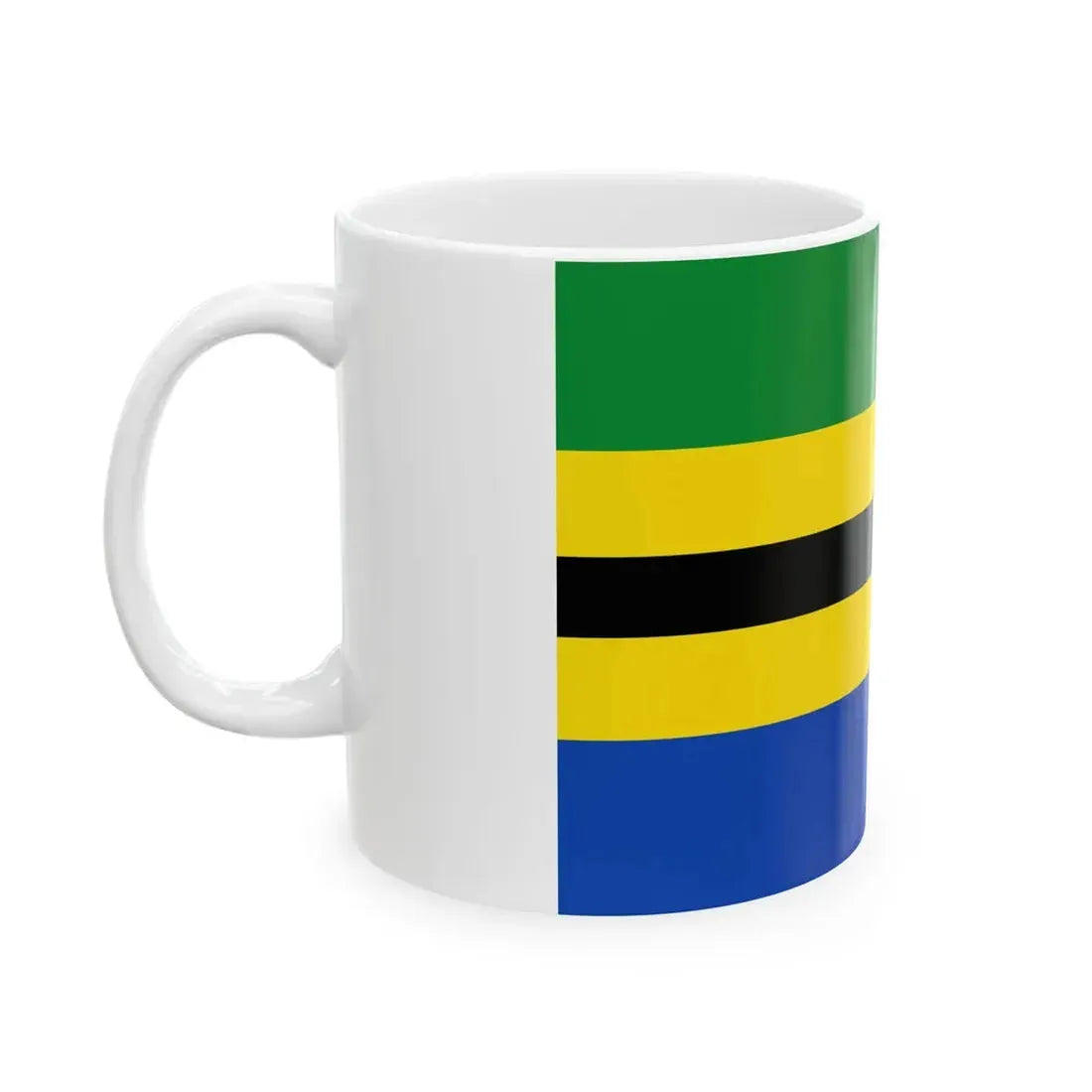 Westerveld gemeentevlag (Netherlands) White Coffee Mug - Go Mug Yourself