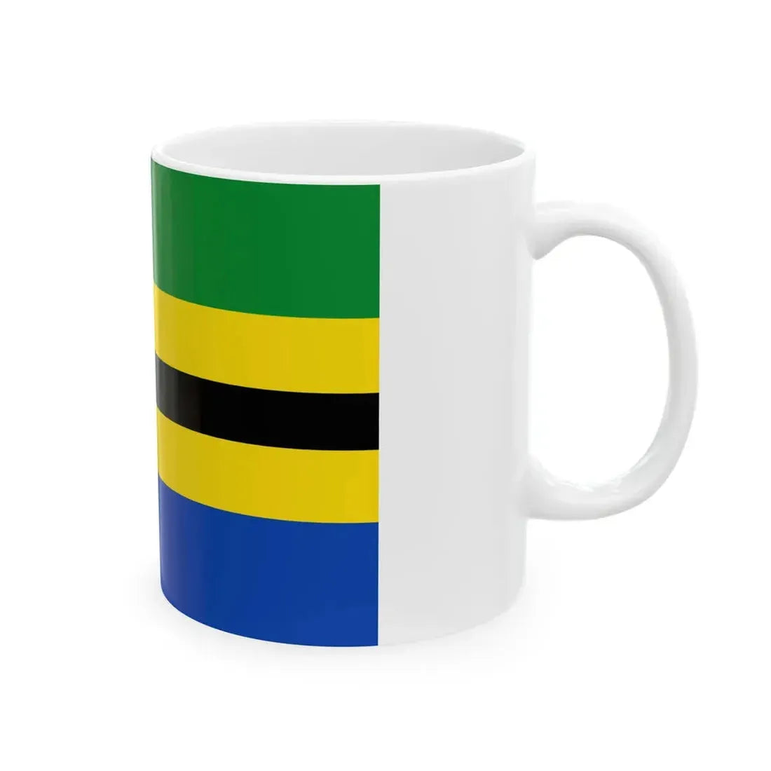 Westerveld gemeentevlag (Netherlands) White Coffee Mug - Go Mug Yourself